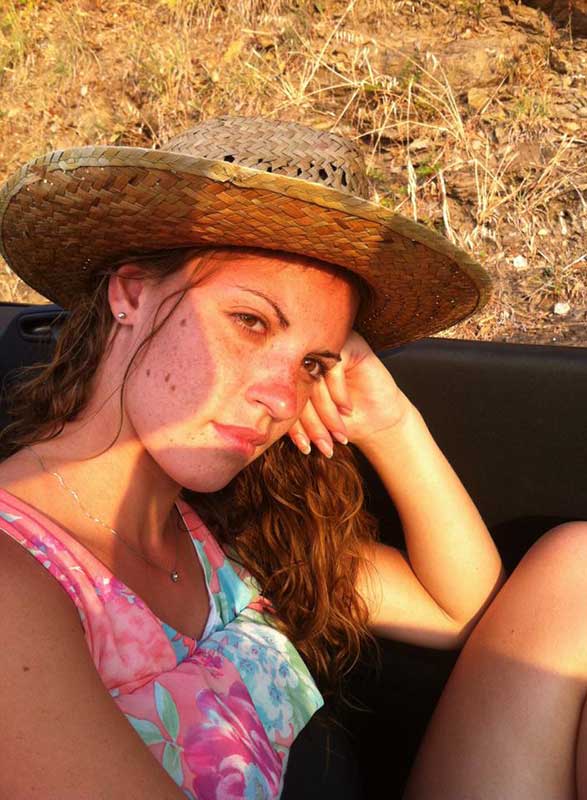 Servizi fotografici: modella